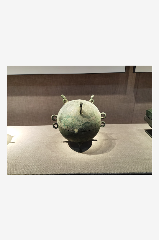 成都博物馆馆内作品陈列-众图网