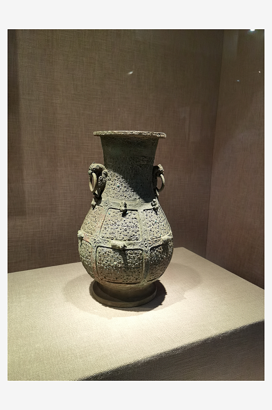 成都博物馆馆内作品陈列-众图网