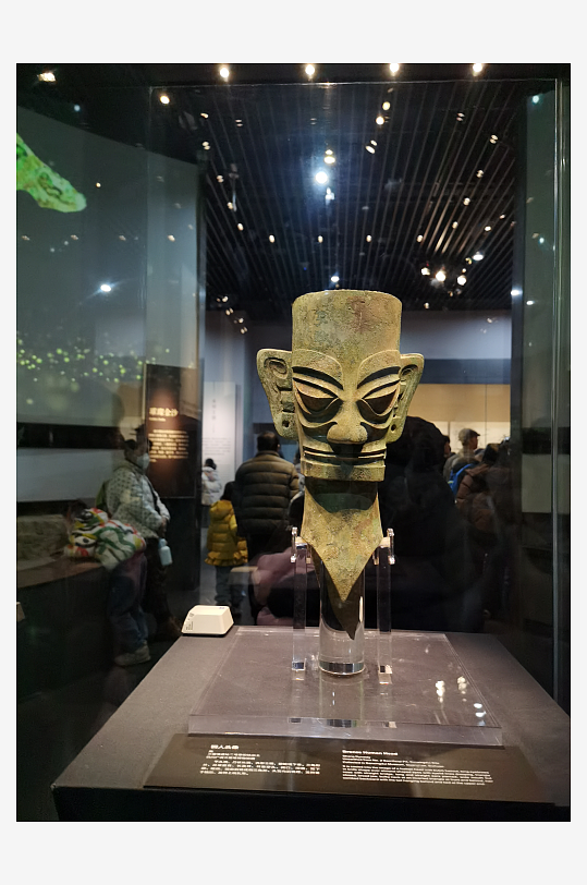 成都博物馆馆内作品陈列-众图网