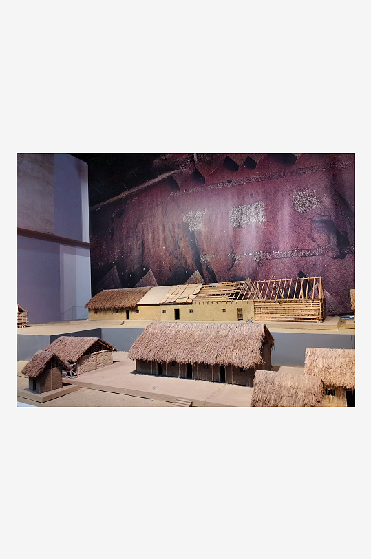 成都博物馆馆内作品陈列-众图网