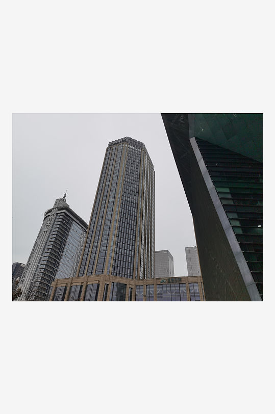 现代风格建筑一角-众图网