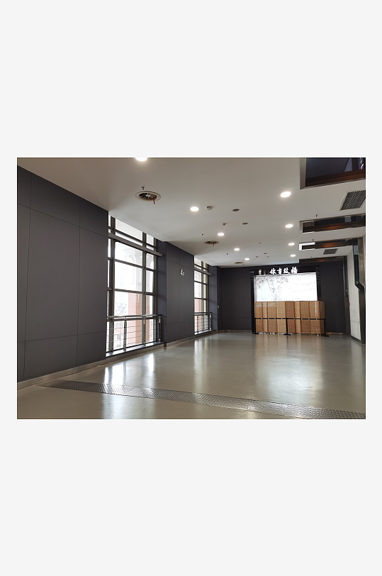 现代风格建筑一角-众图网