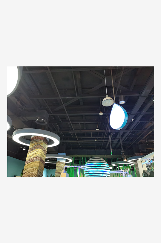 四川科技馆内部展示-众图网