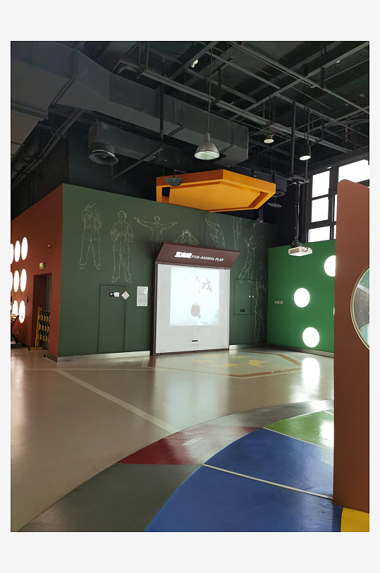 四川科技馆内部展示-众图网