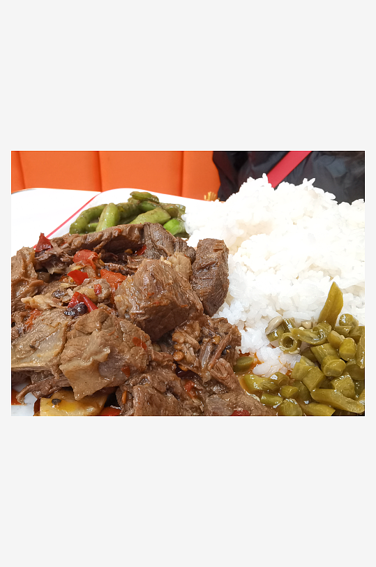 美味营养牛肉套饭-众图网