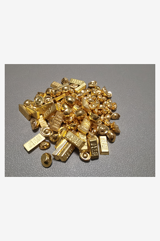 仿真金元宝仿真金条-众图网