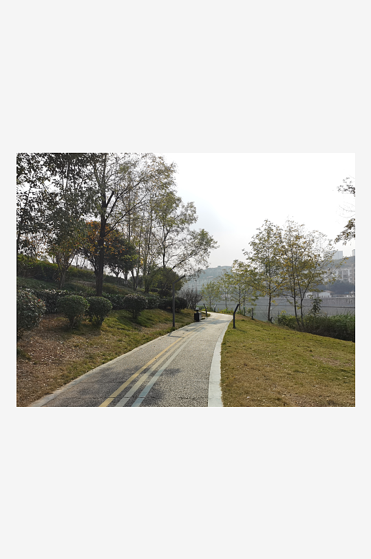 休闲宜居的城市公园-众图网