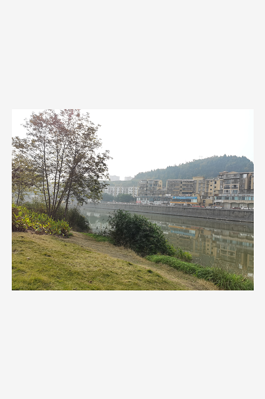 舒适宜居的城市公园-众图网