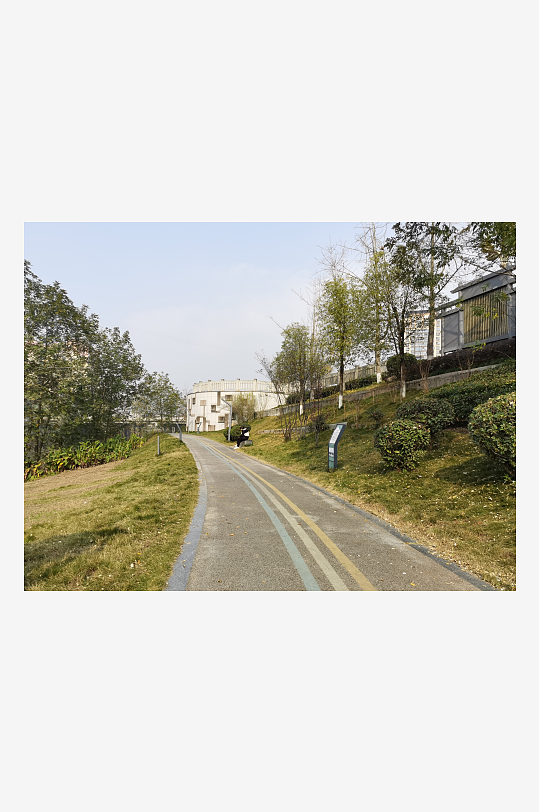 舒适宜居的城市公园-众图网