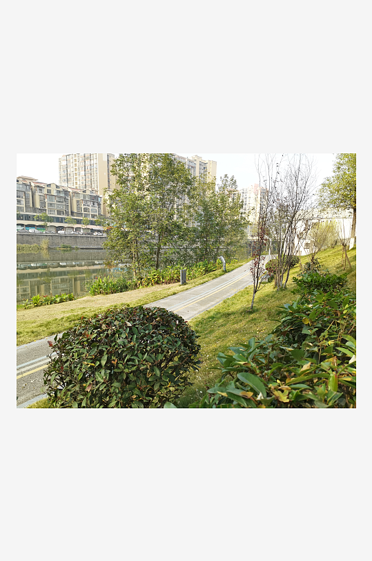 清新生态的城市公园-众图网