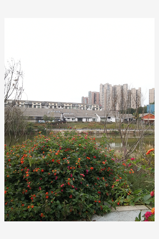 城市户外休闲场所-众图网