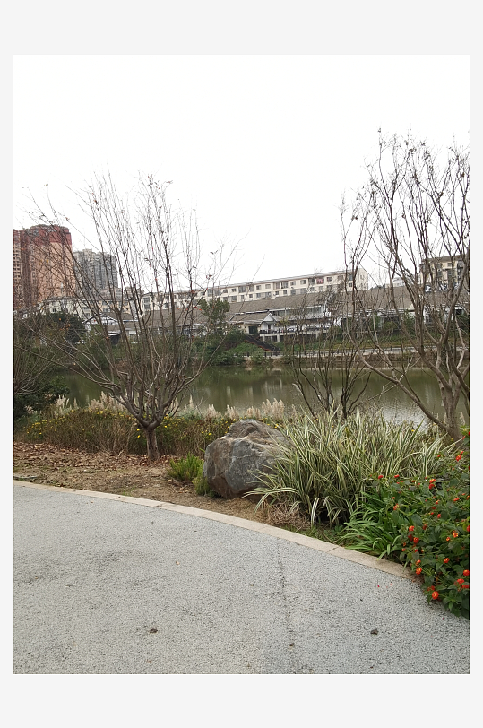 城市户外休闲场所-众图网