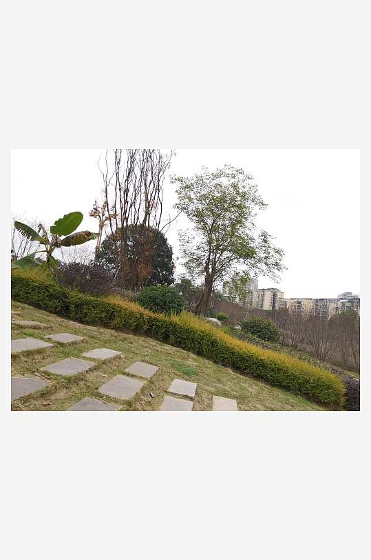 城市公园休闲环境-众图网