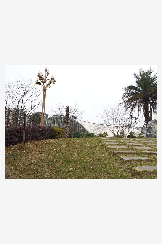 城市公园休闲环境-众图网