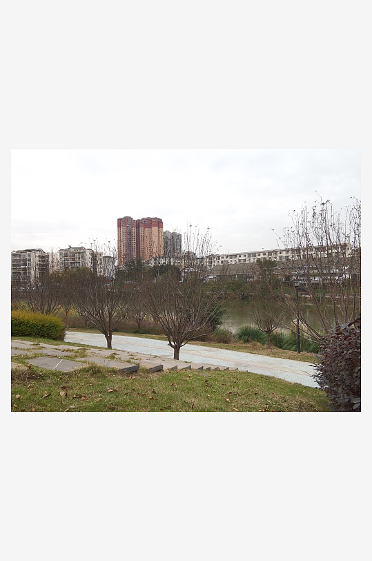 城市公园休闲环境-众图网