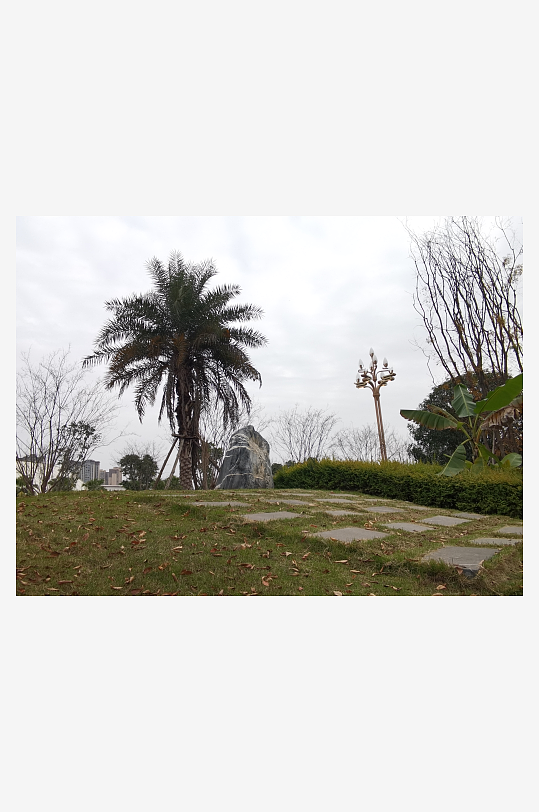 城市公园休闲环境-众图网