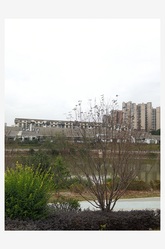 城市公园悠闲生活环境-众图网