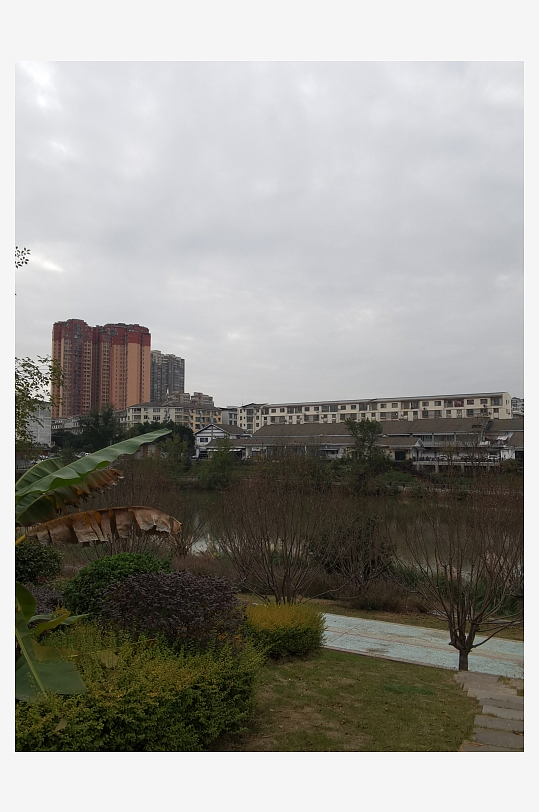 城市公园悠闲生活环境-众图网