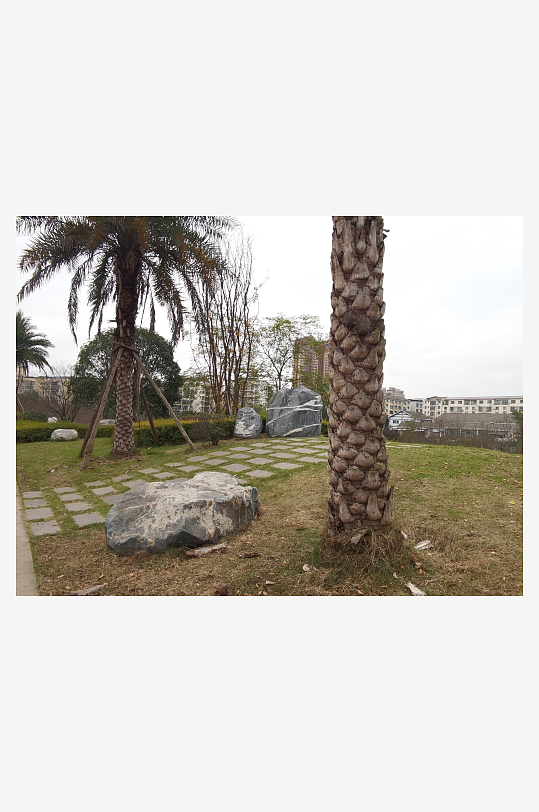 休闲公园生活环境-众图网