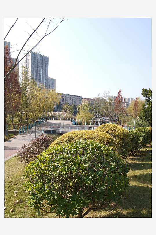城市户外公园环境-众图网