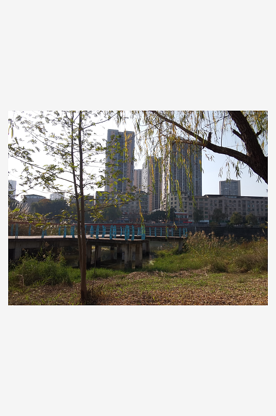 城市户外休闲场所-众图网