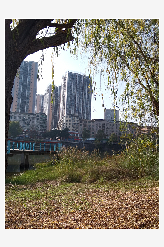 城市户外休闲场所-众图网