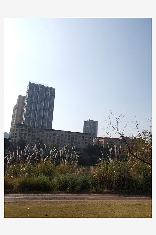 城市公园休闲场所-众图网