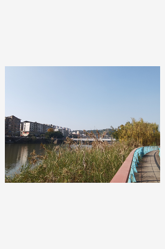 休闲宜居的城市公园-众图网