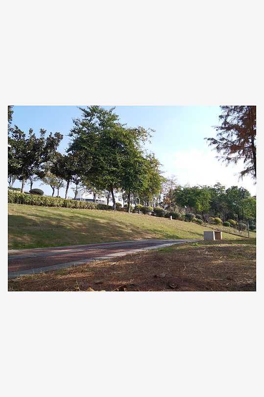 休闲宜居的公园环境-众图网