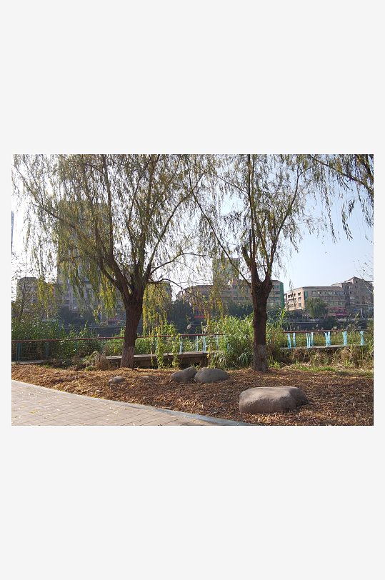 舒适宜居的自然公园-众图网