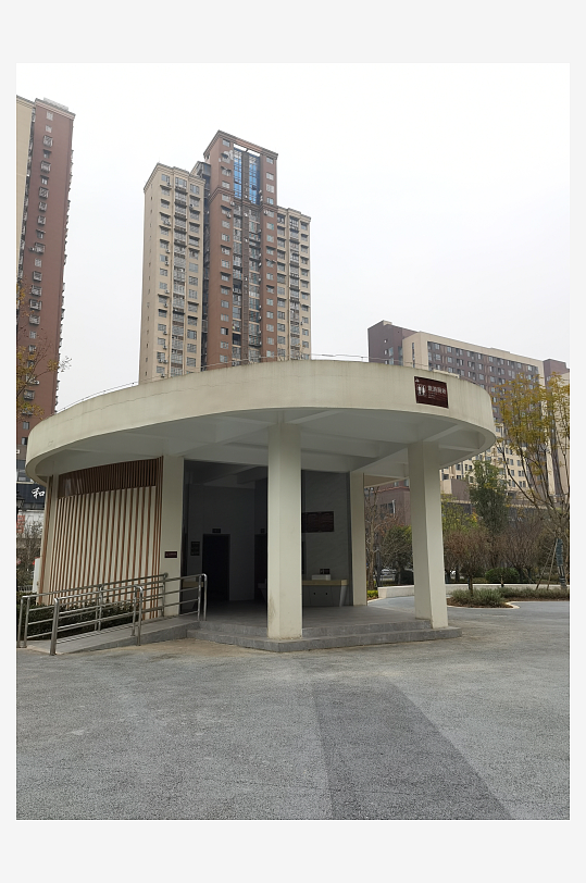 城市小区建筑外观-众图网