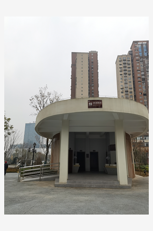 城市小区建筑外观-众图网