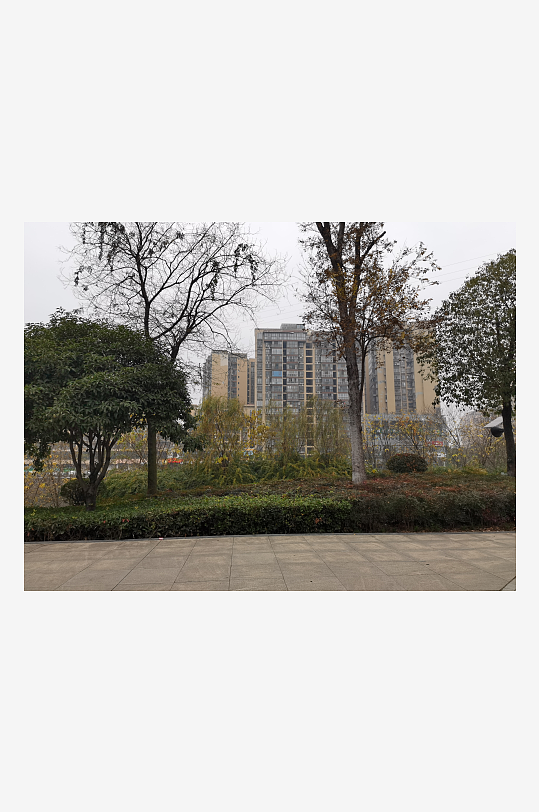 城市户外休闲场所-众图网