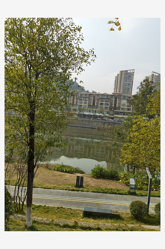 宜居城市户外悠闲场所-众图网