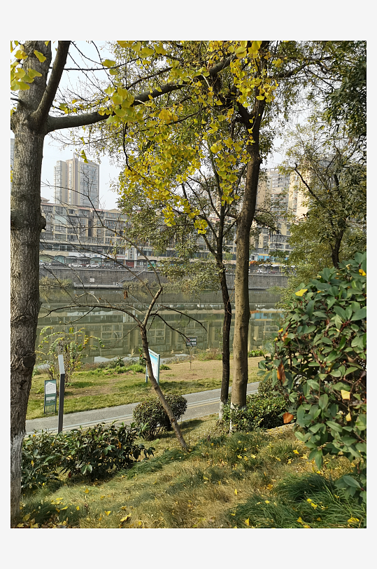 宜居城市户外清新环境-众图网