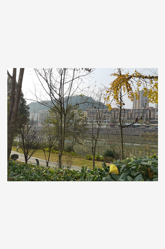 宜居城市户外清新环境-众图网