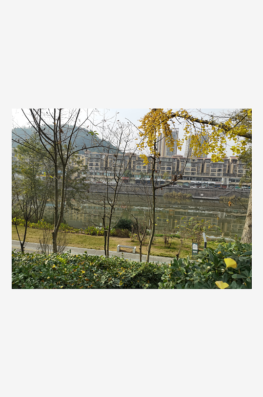 宜居城市户外清新环境-众图网