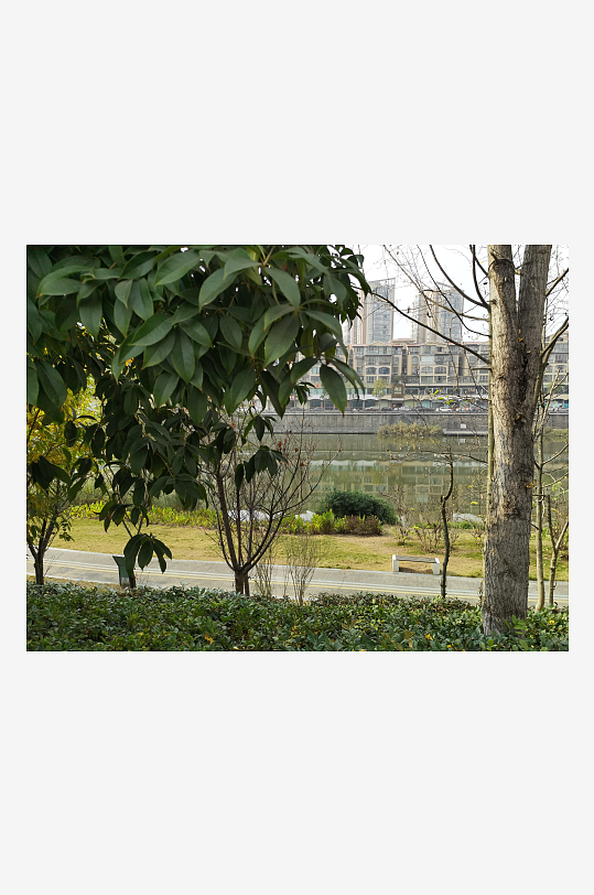 宜居城市户外清新环境-众图网