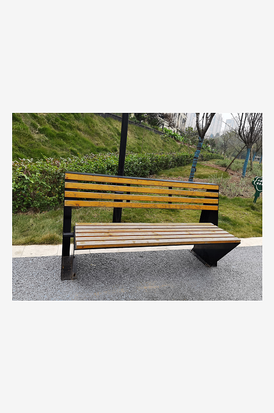 公园设施休息长椅-众图网