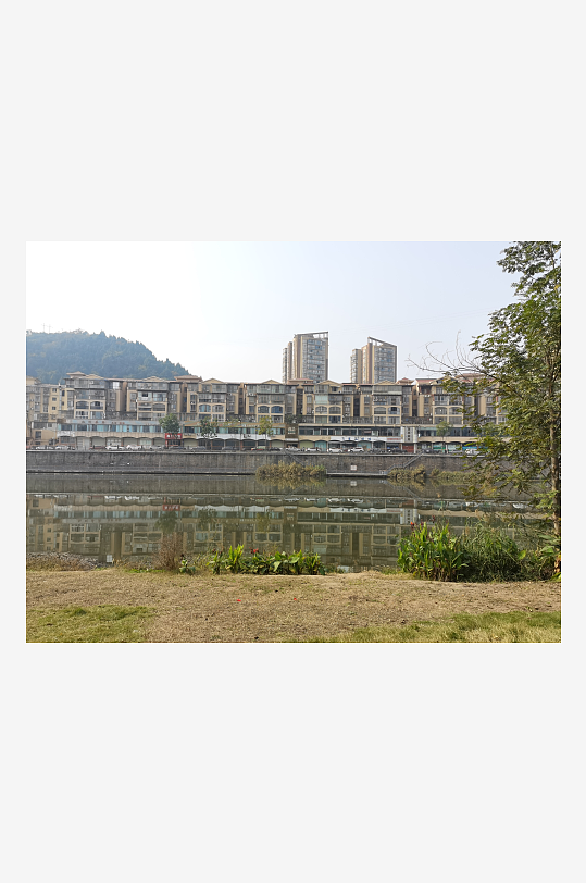 清新舒适城市户外-众图网