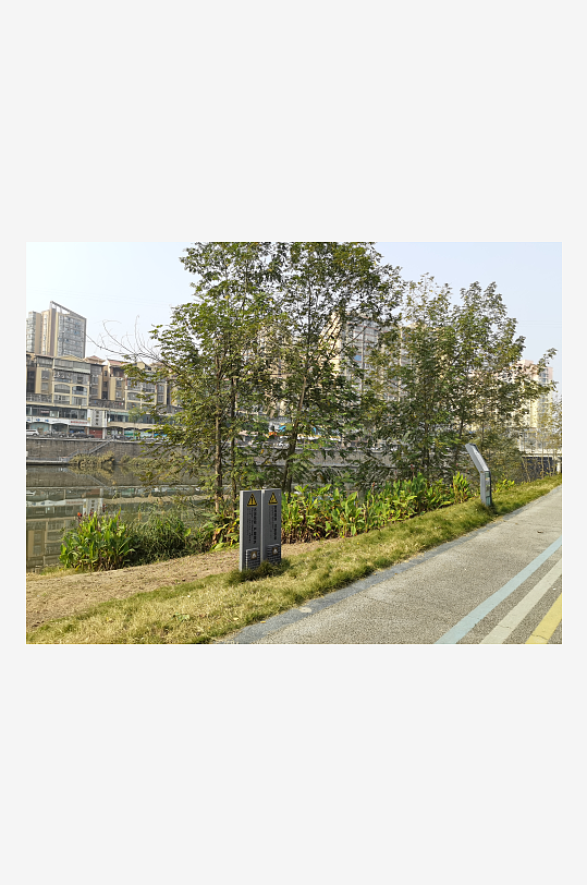 清新舒适城市户外-众图网