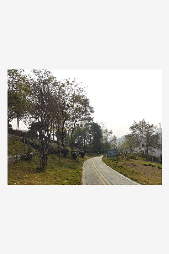 清新舒适城市户外-众图网