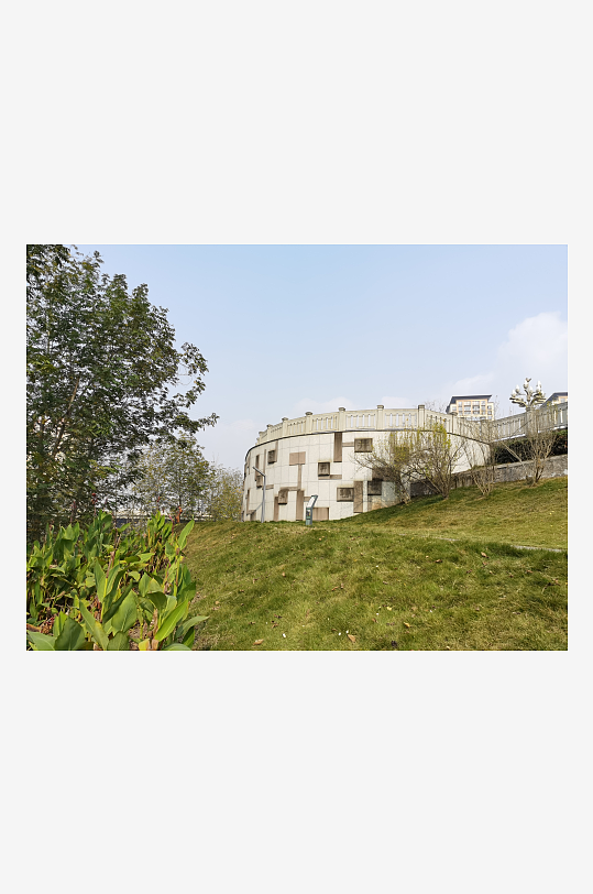 清新舒适城市户外-众图网