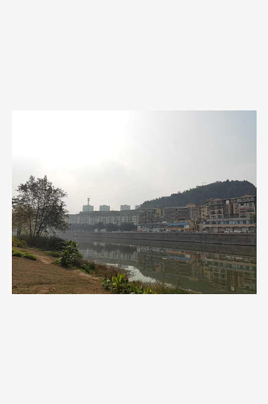 清新舒适城市户外环境-众图网