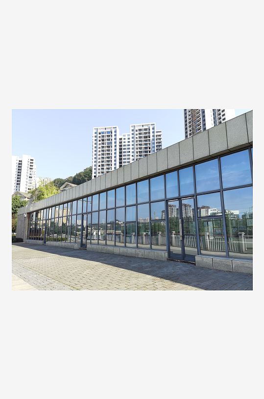 城市户外休闲建筑-众图网