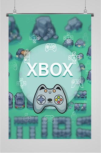 XBOX游戏宣传海报