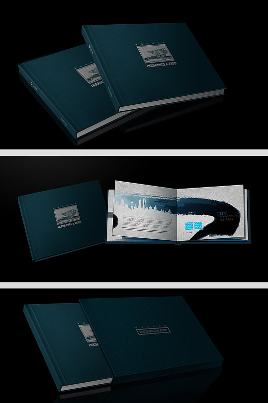 大气企业画册设计-众图网