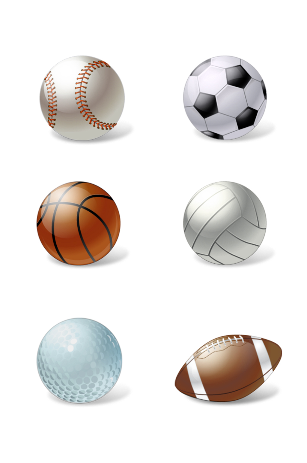 常见球的名称图片