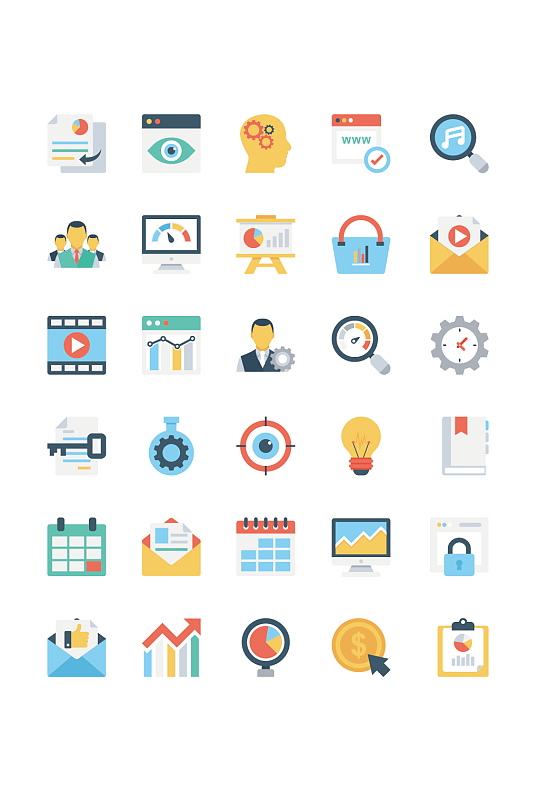 互联网营销ui图标