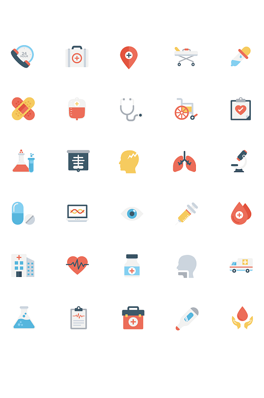 医学医疗图标素材